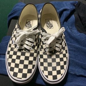 Checkered vans